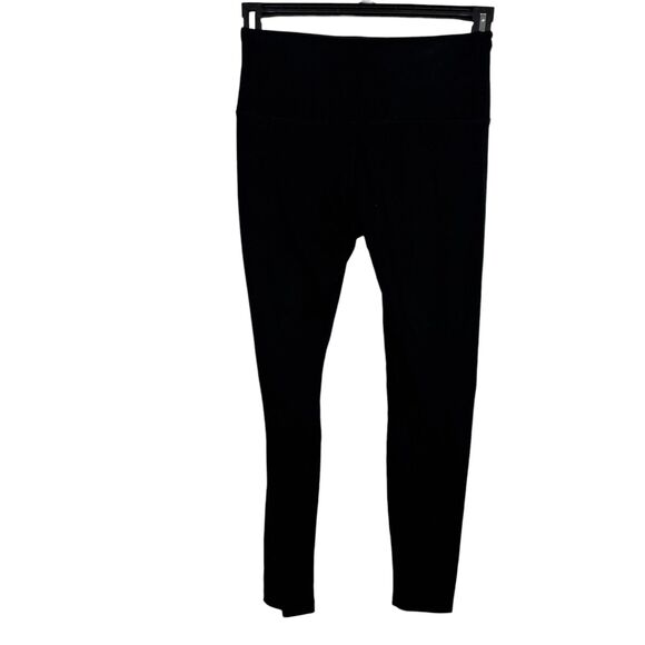Lysse Black Signature Center Seam Leggings Women's Small 28" Inseam - Picture 3 of 6